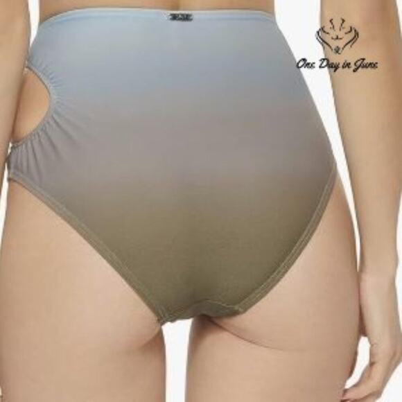 DKNY Cut Out Bikini Bottom Size S - Picture 2 of 6
